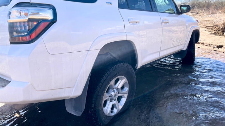 Nokian Tyres Outpost nAT tires in a river