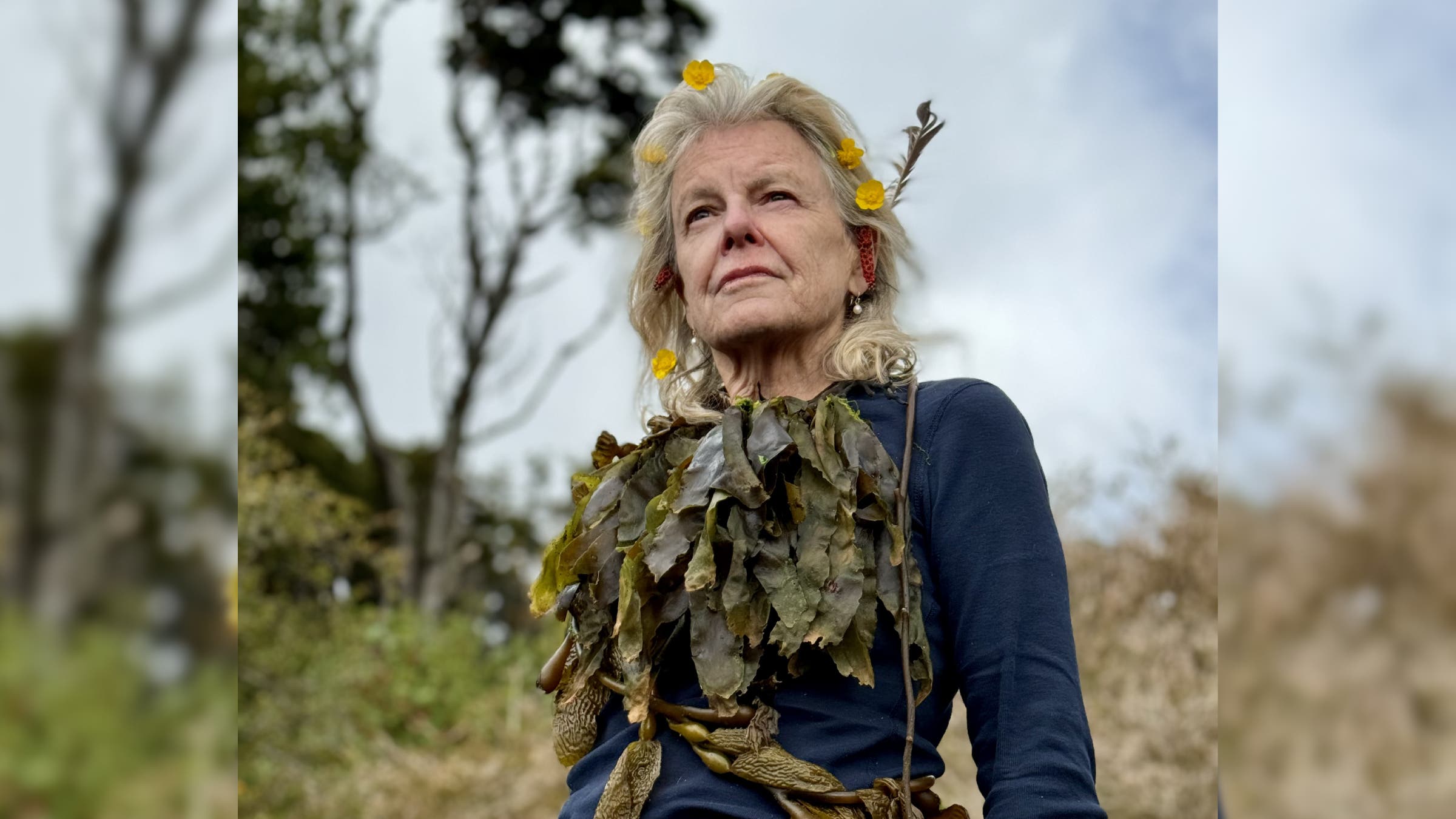Kris Tompkins portrait in nature.
