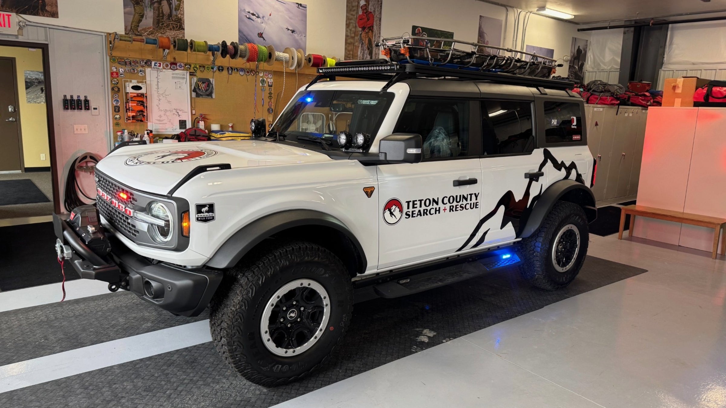 Teton County Is a Brutal Place for Backcountry Rescue. Volunteers Use a Ford Bronco® to Get It Done.