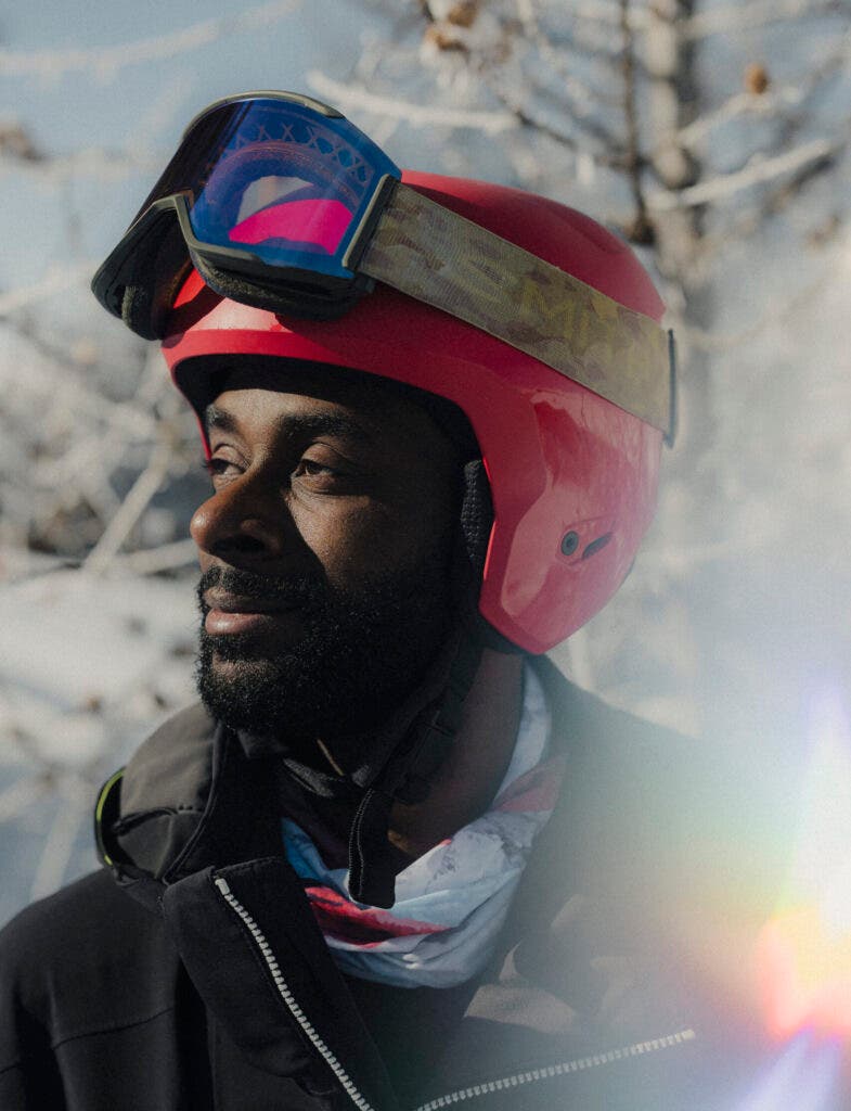Haitian's Ralf Etienne Para skier