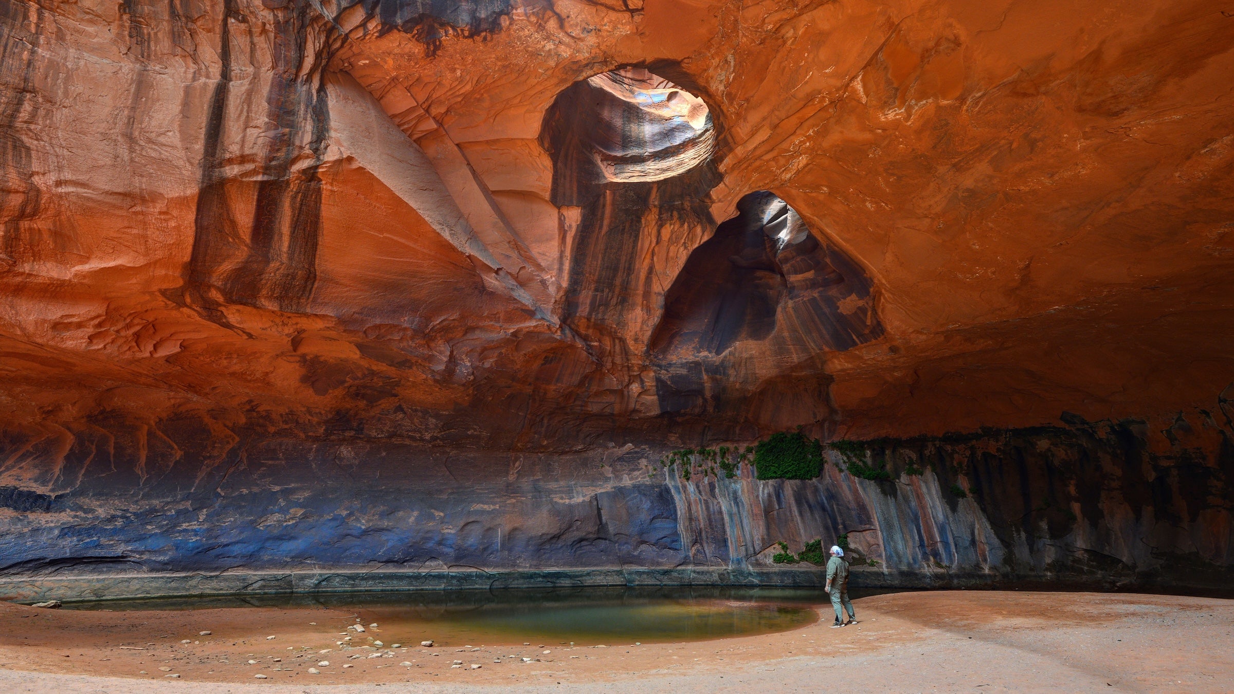 The Golden Cathedral in the Utah section of Glen Canyon National Recreation Area