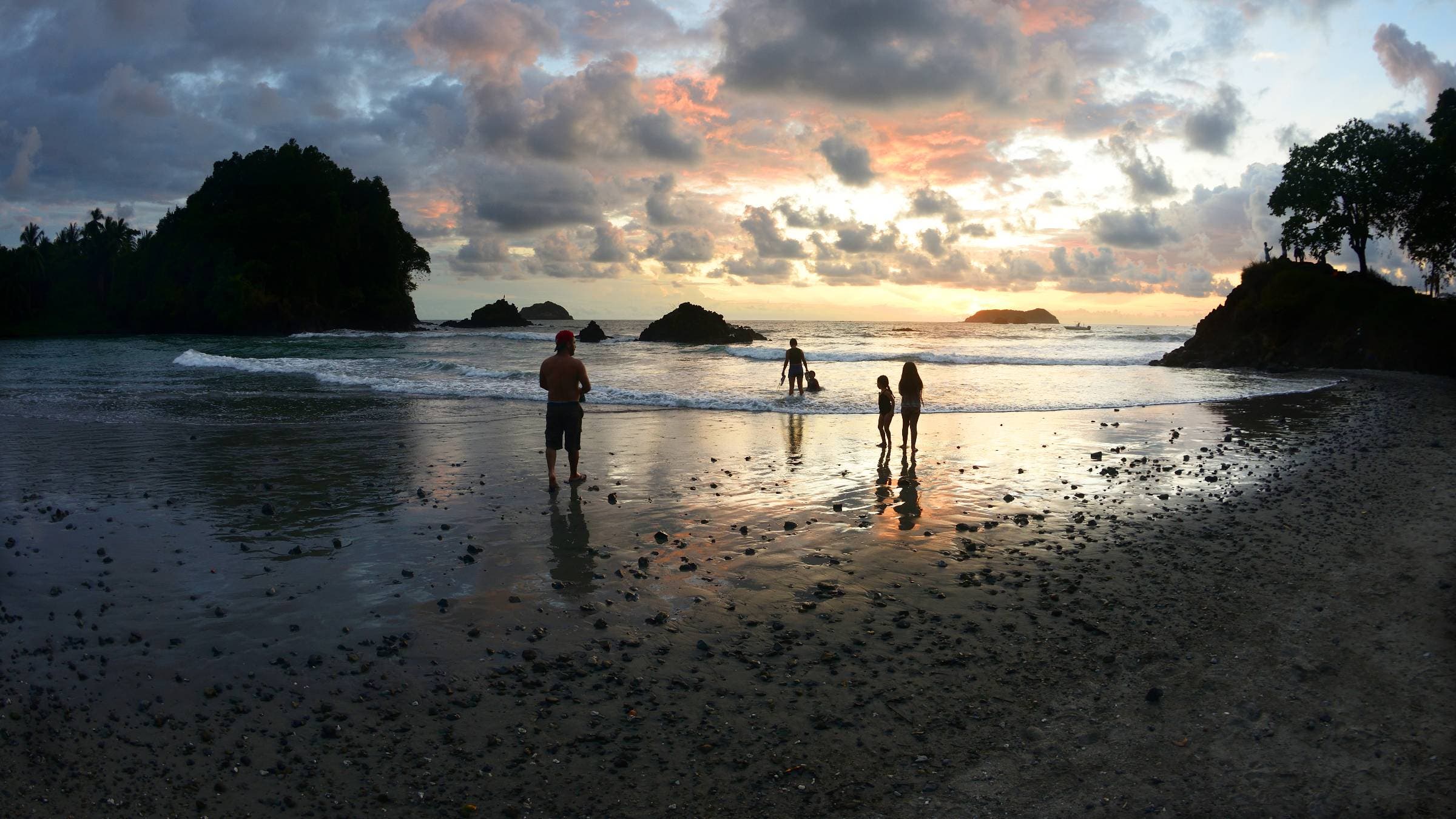 The marine area of Manuel Antonio National Park in Costa Rica.