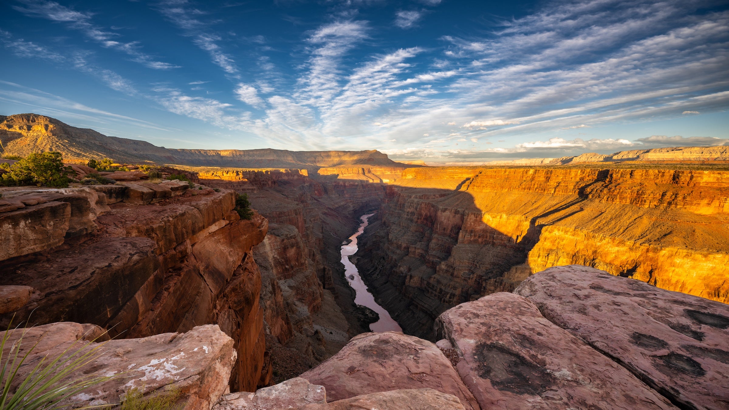 Sunrise at Toroweap Lookout on the North Rim of the Grand Canyon