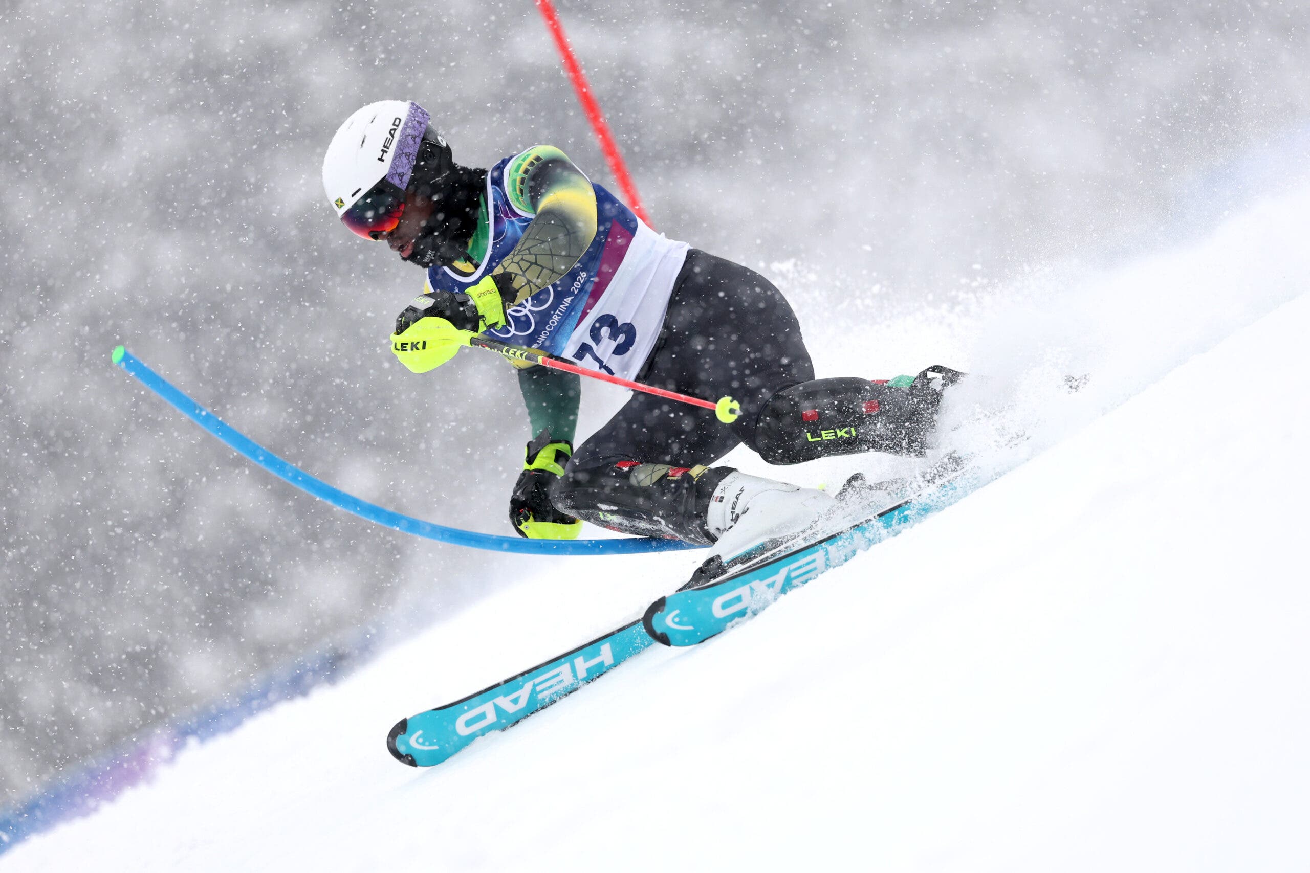 Henri Rivers IV of Team Jamaica, 2026 Winter Games