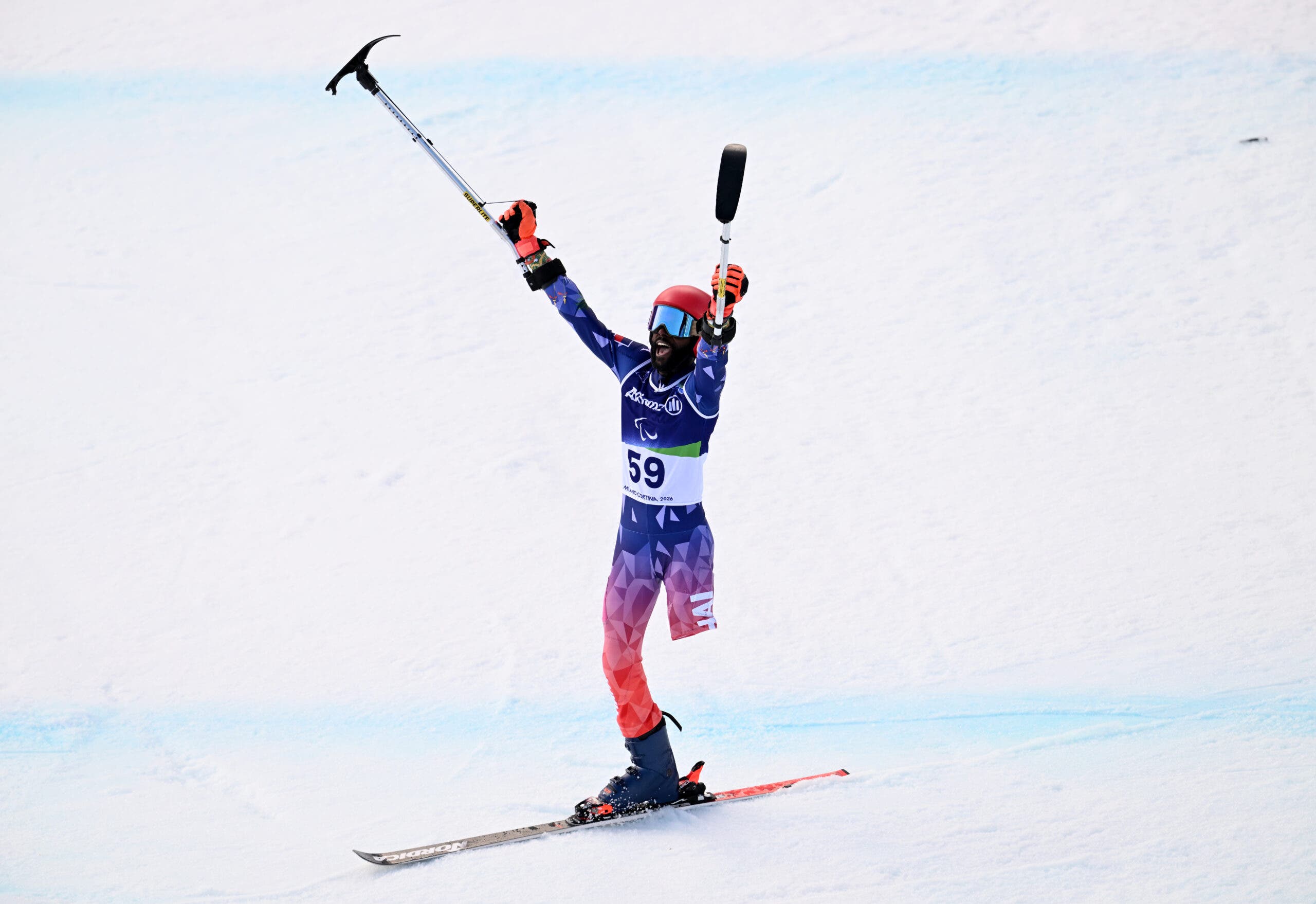 Para Alpine Skier, Haiti's Ralf Etienne