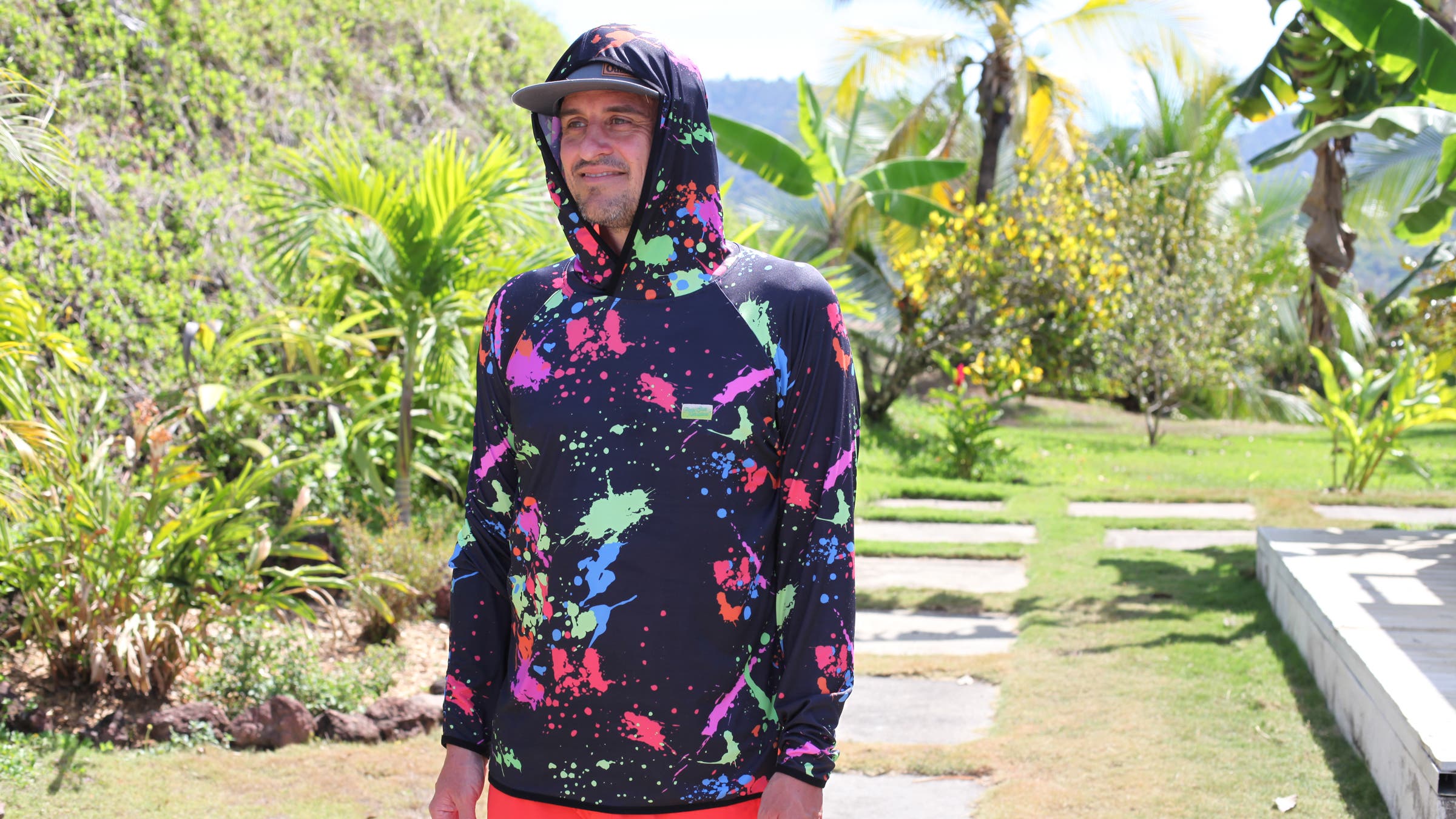 Party Shirt International Poppers Sun Hoodie swim shirt