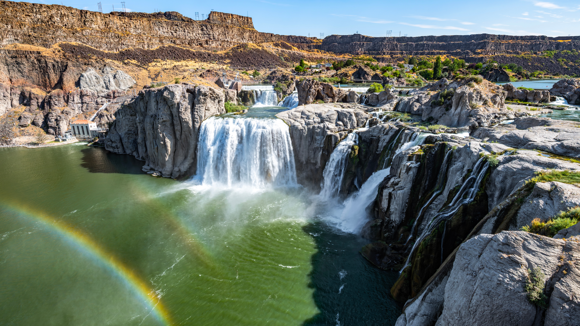 Shoshone Falls in Idaho during snowmelt