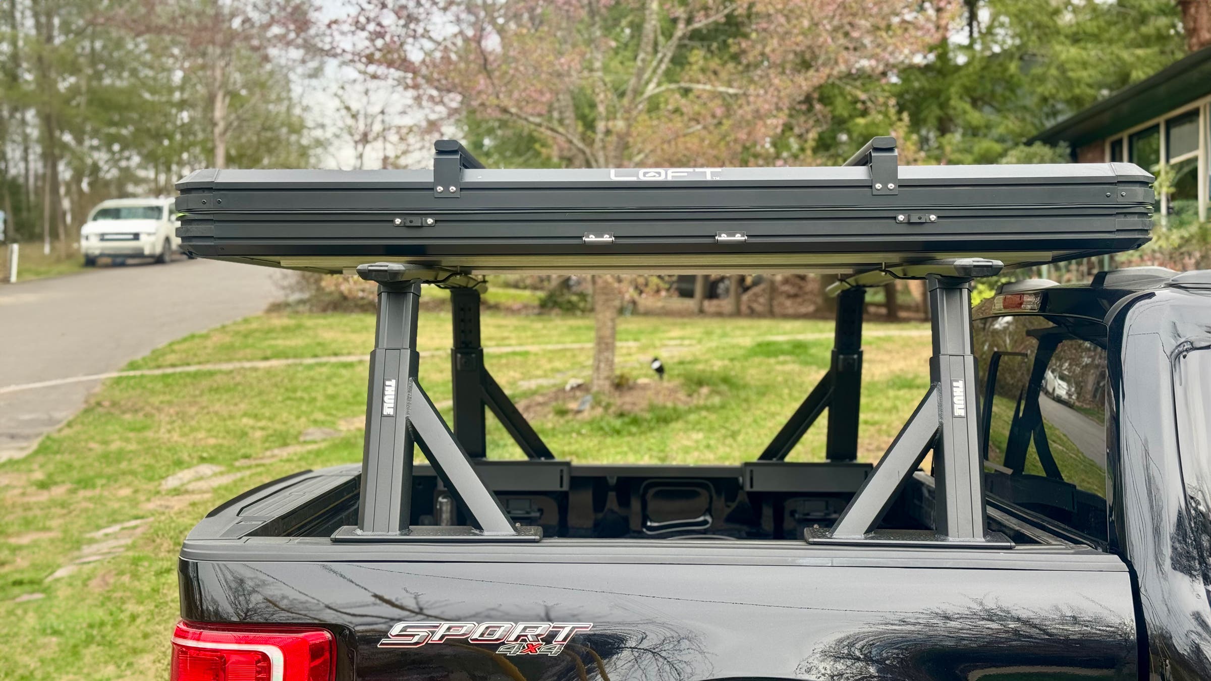 Thule Xscape truck bed racks for overlanding