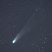 On Oct. 20, 2025 shows the comet C/2025 A6 Lemmon in the sky over Fujin City, northeast China's Heilongjiang Province.