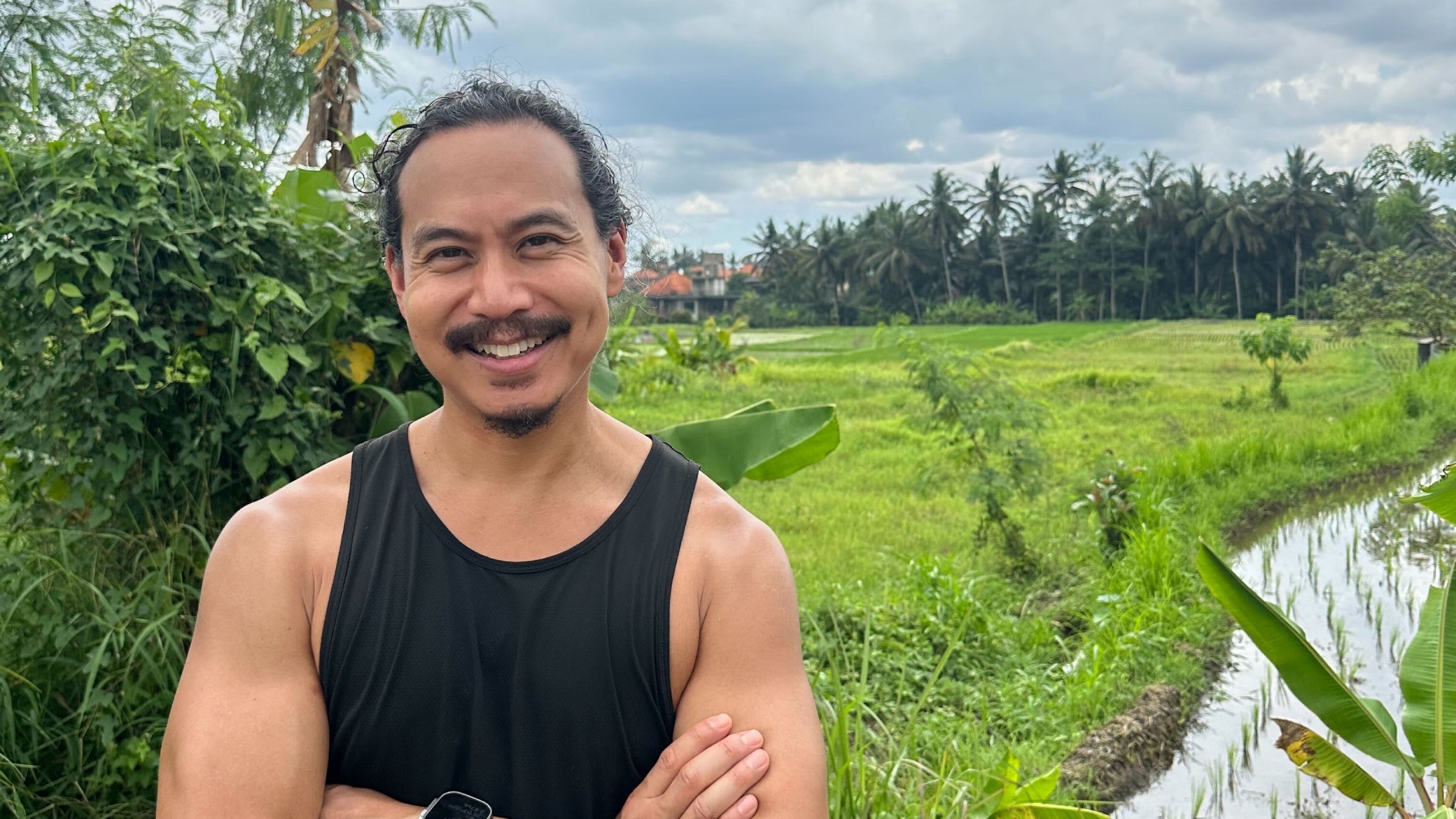 Kevin Sintumuang in Bali for the Outside spring 2026 issue