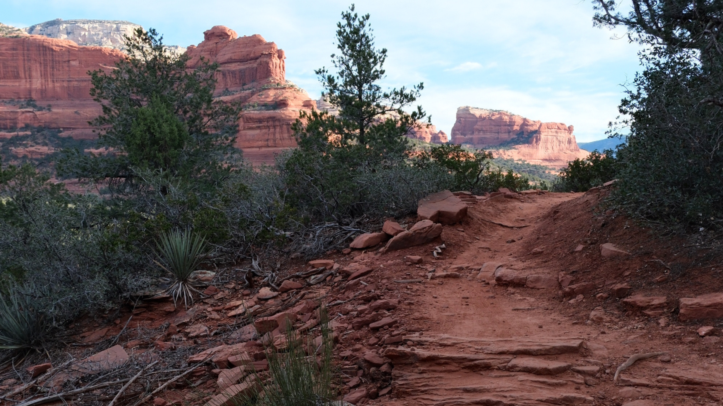 Mescal Trail in Sedona, Arizona is one of the most scenic running trails in the U.S.
