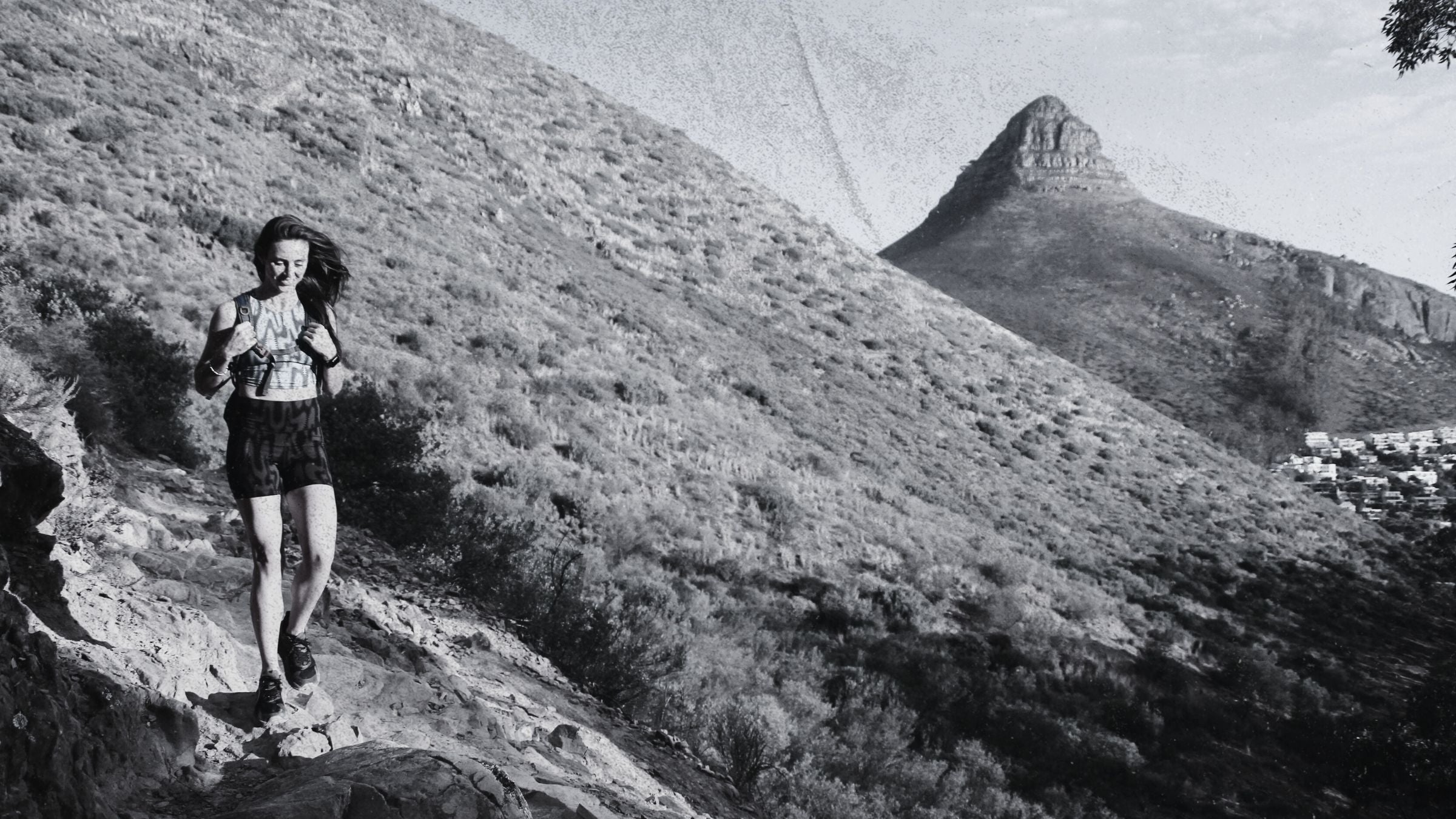 The author in the location of her attack