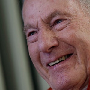 Whittaker being interviewed for the 50th Anniversary Celebration of the First American Ascent of Mount Everest in 2013