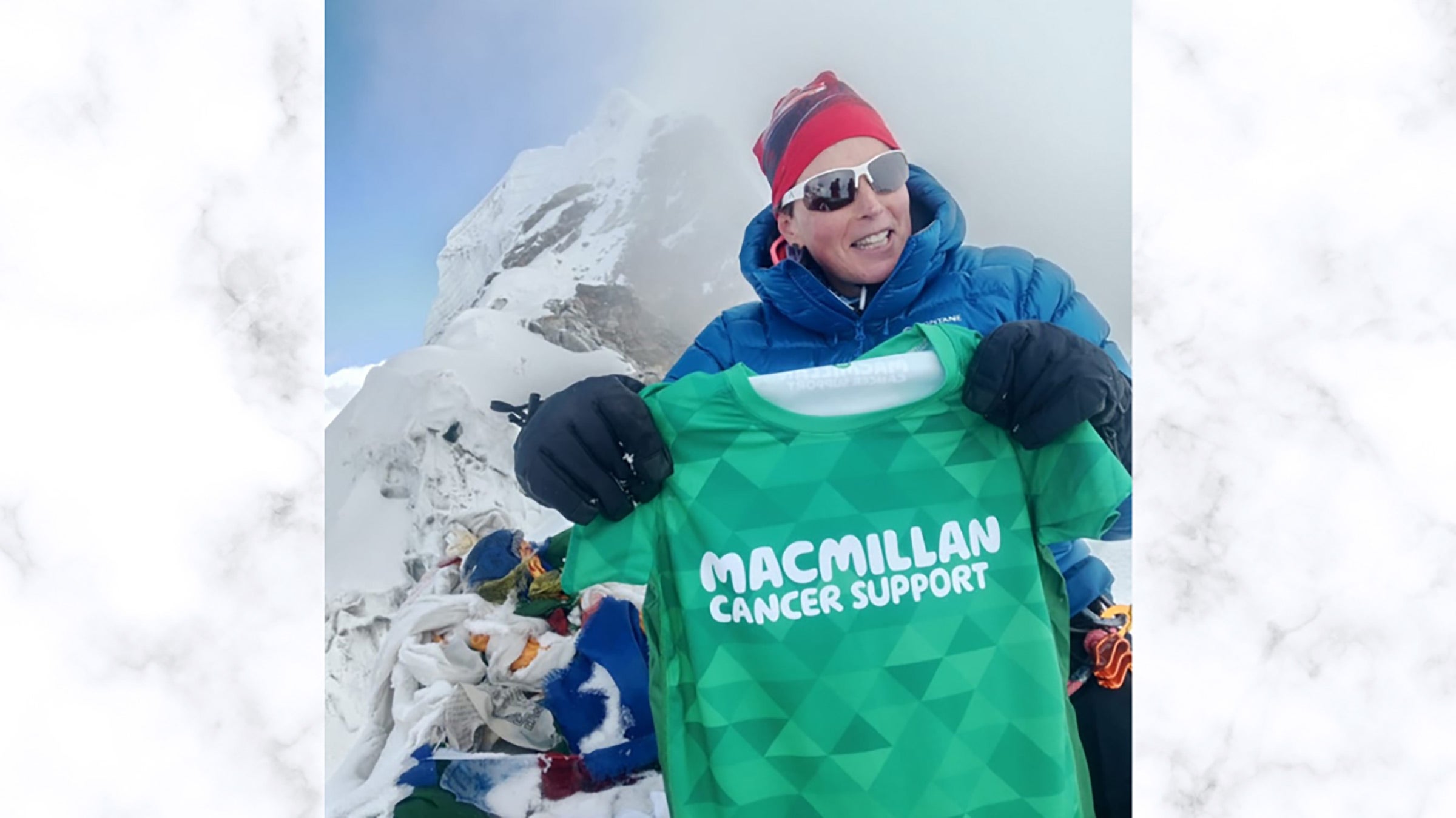 Dr. Shaunna Burke on a mountain