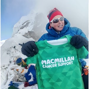 Dr. Shaunna Burke on a mountain