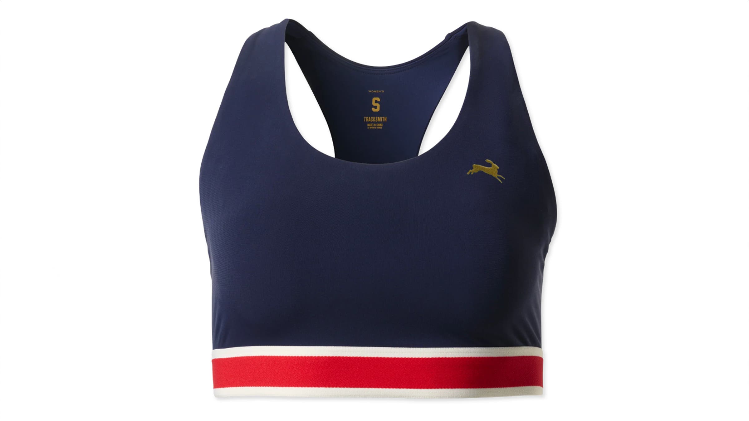 Tracksmith Run Bra running sports bra