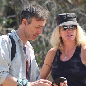 The author in South Africa