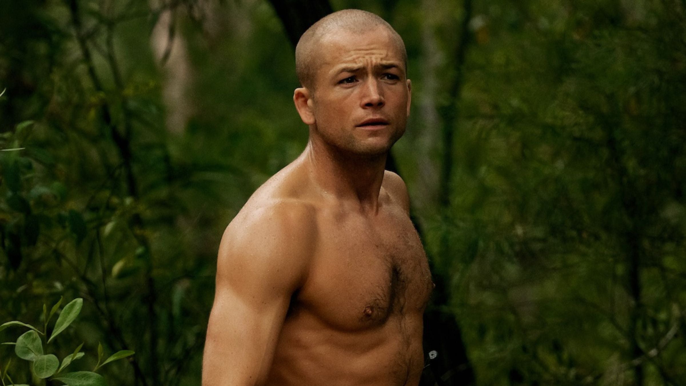 Exclusive: Taron Egerton on Overcoming a Petrifying Fear of Heights for the Intense Set of 'Apex'