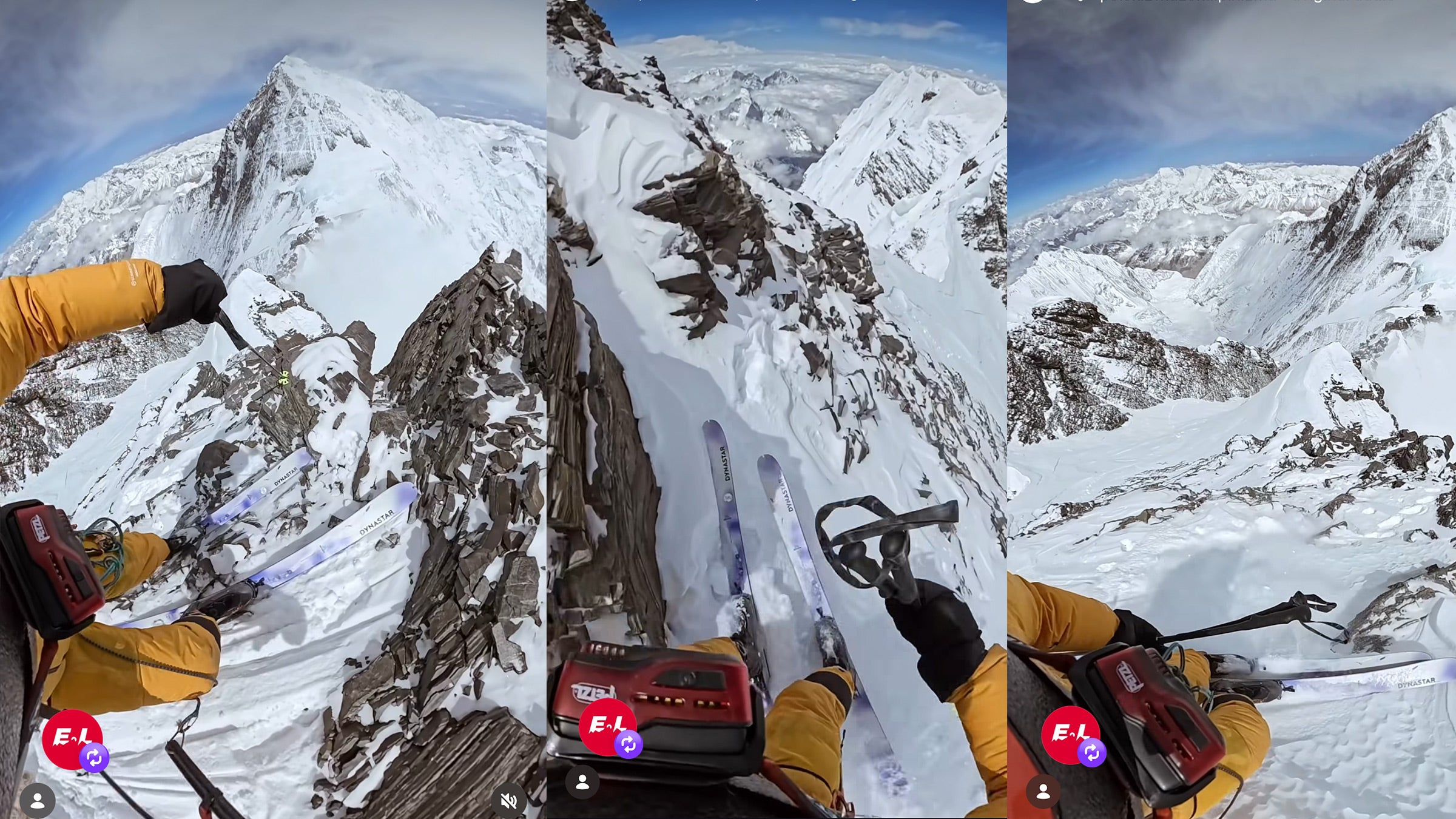 Bartek Ziemski Made History by Skiing Down Lhotse