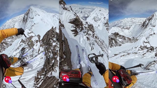 This Crazy Ski Descent Near Mount Everest Has the Mountaineering World Buzzing