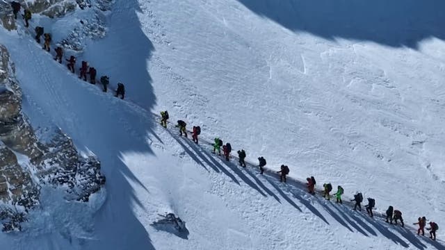 Record Crowds Reached the Summit of Mount Everest This Week