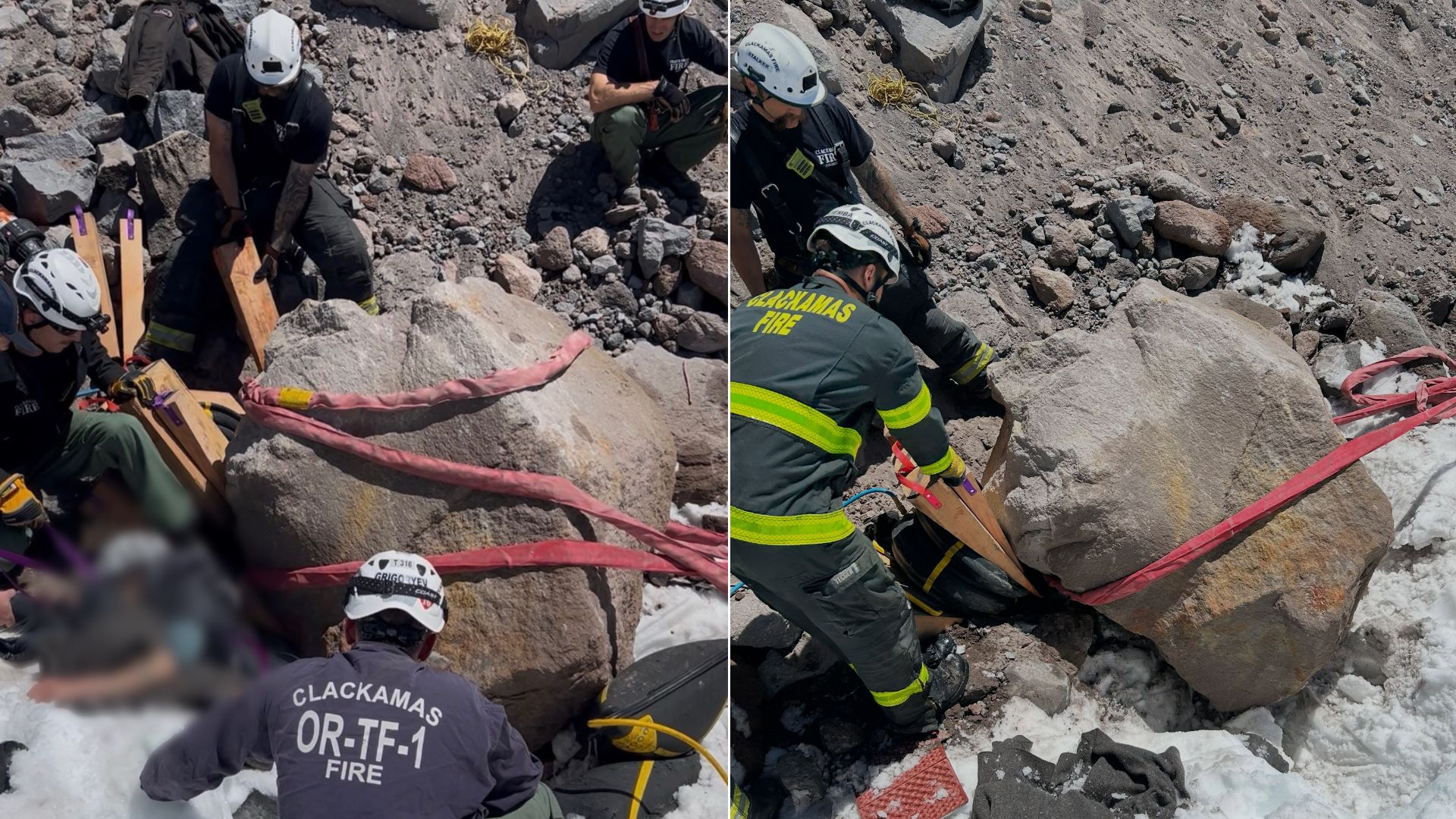 A Mount Hood Climber Was Trapped Beneath an 16,000-Pound Boulder. It Took a Masterclass in Technical Rescue to Save Him.