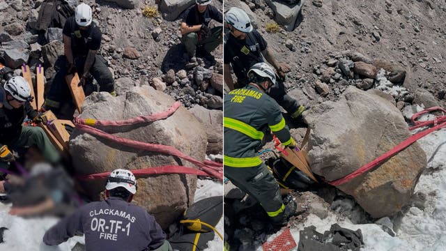 How Rescuers Lifted a 16,000-Pound Boulder to Save a Trapped Mount Hood Climber