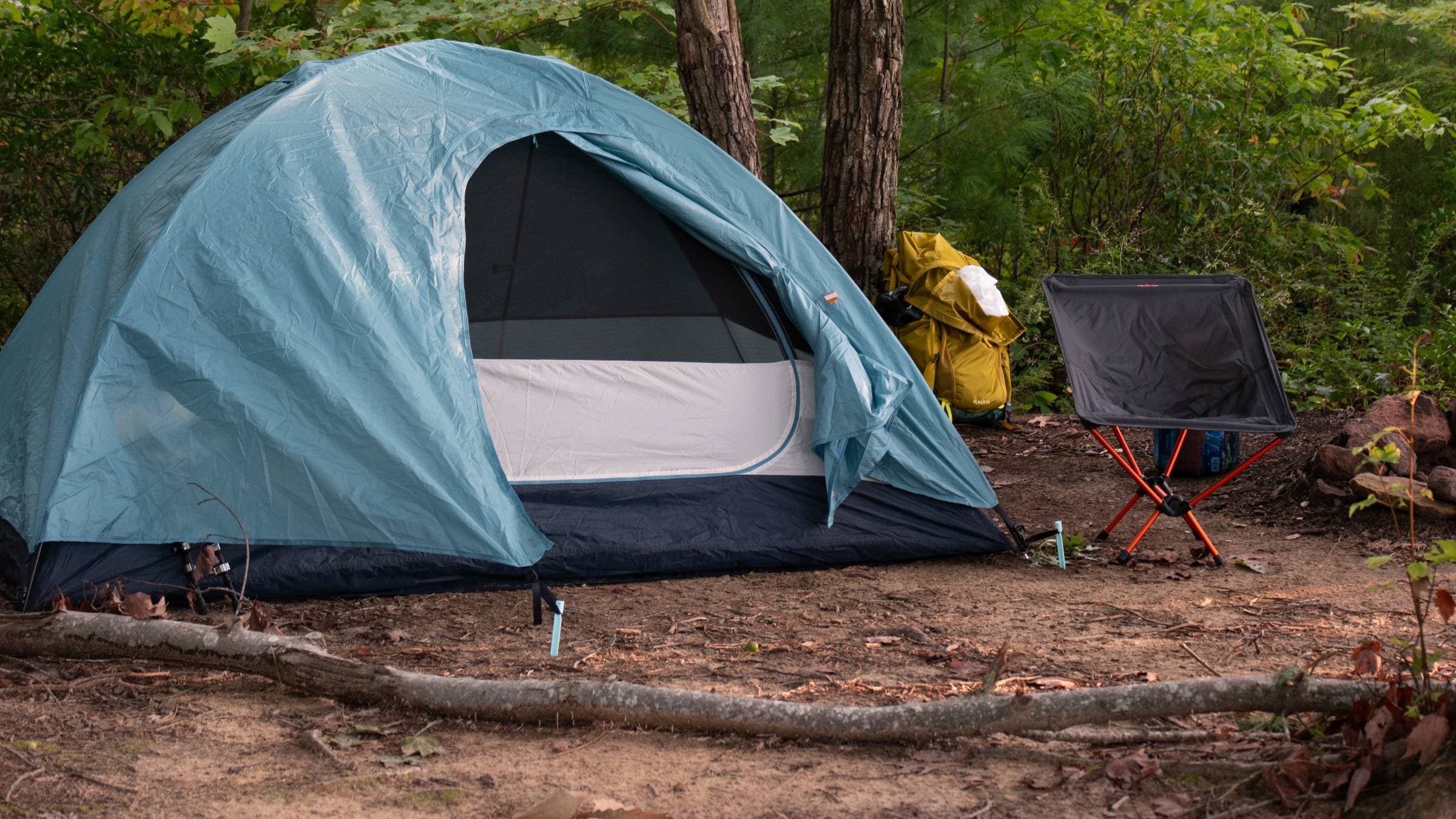 Camping in national park