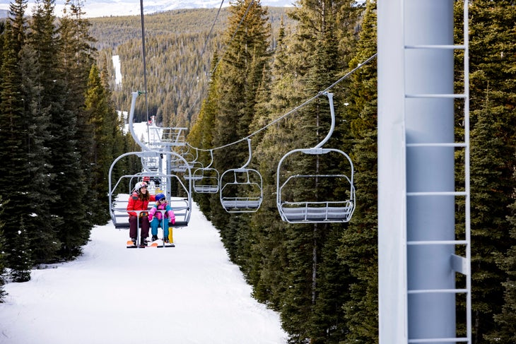 Skiing Anaconda, Montana