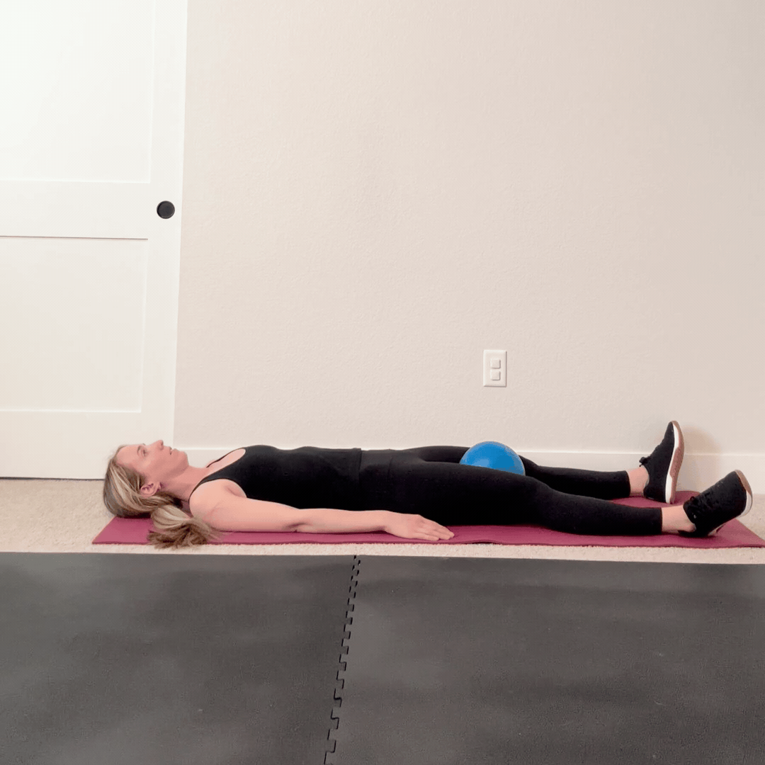 ball squeeze with inner thigh exercise