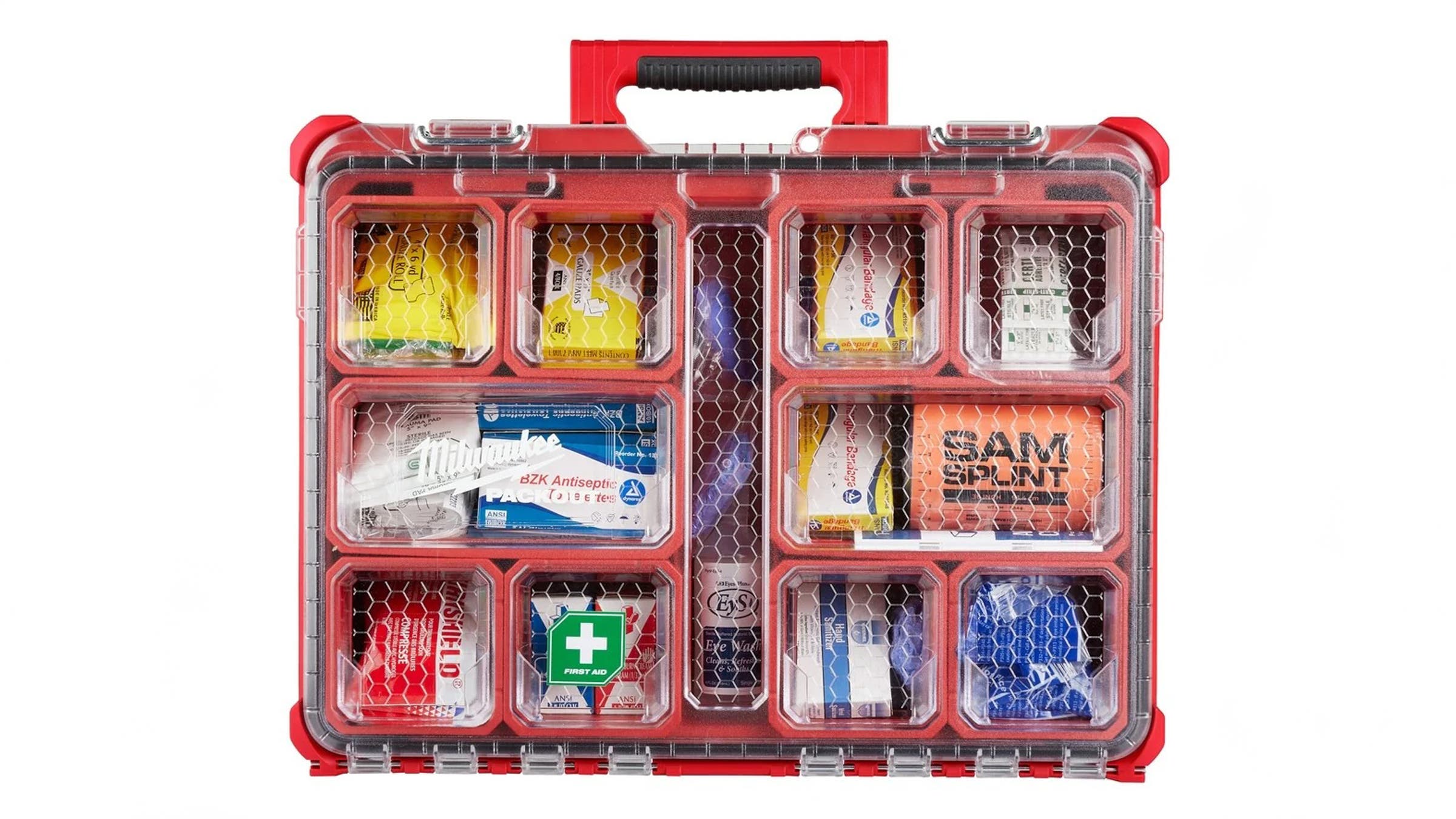 Milwaukee 48-73-8430C 193PC Class B Type III PACKOUT First Aid Kit