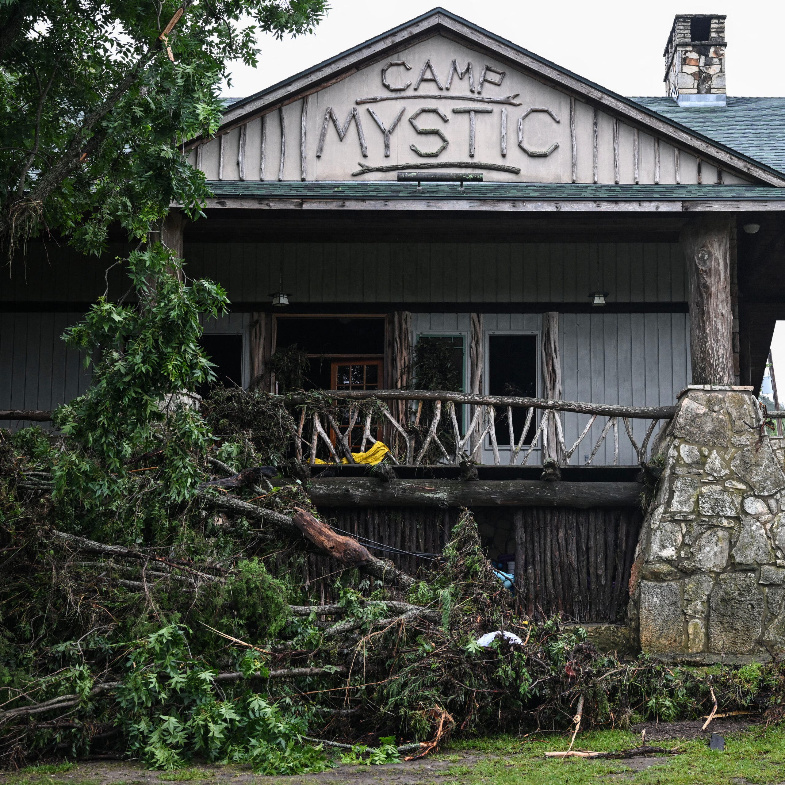 Camp Mystic's main building