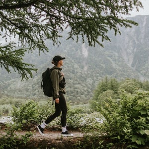 Photo series of a hike in the Kamikochi National Park, concept used to depict benefits of functional fitness exercises for outdoor athletes and adventurers