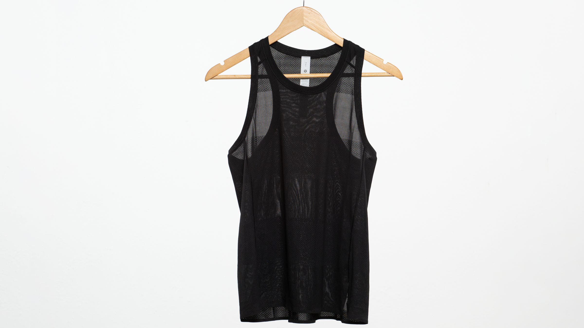 Lululemon Fast and Free Singlet Perforated Stripe running tank top for women