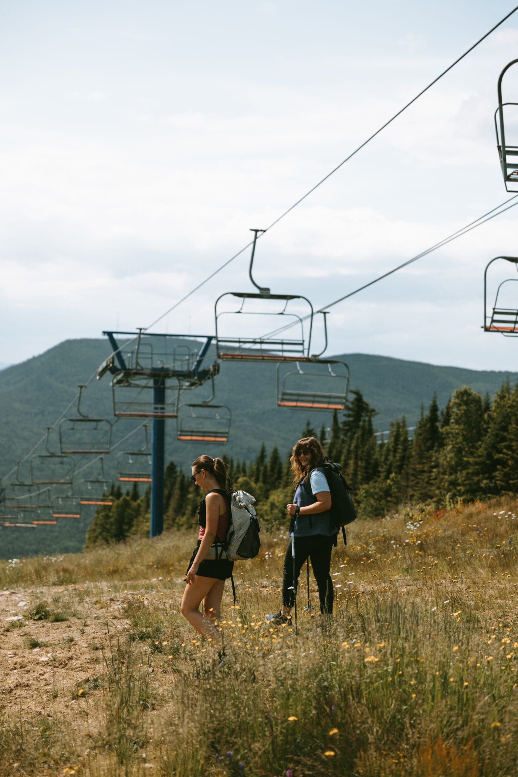 Trail Run in Mont Grand-Fonds on the World-Class Alpine Terrain