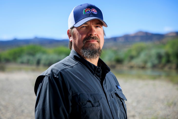 Colorado Department of Agriculture Non-Lethal Conflict Reduction Program Manager Dustin Shiflett