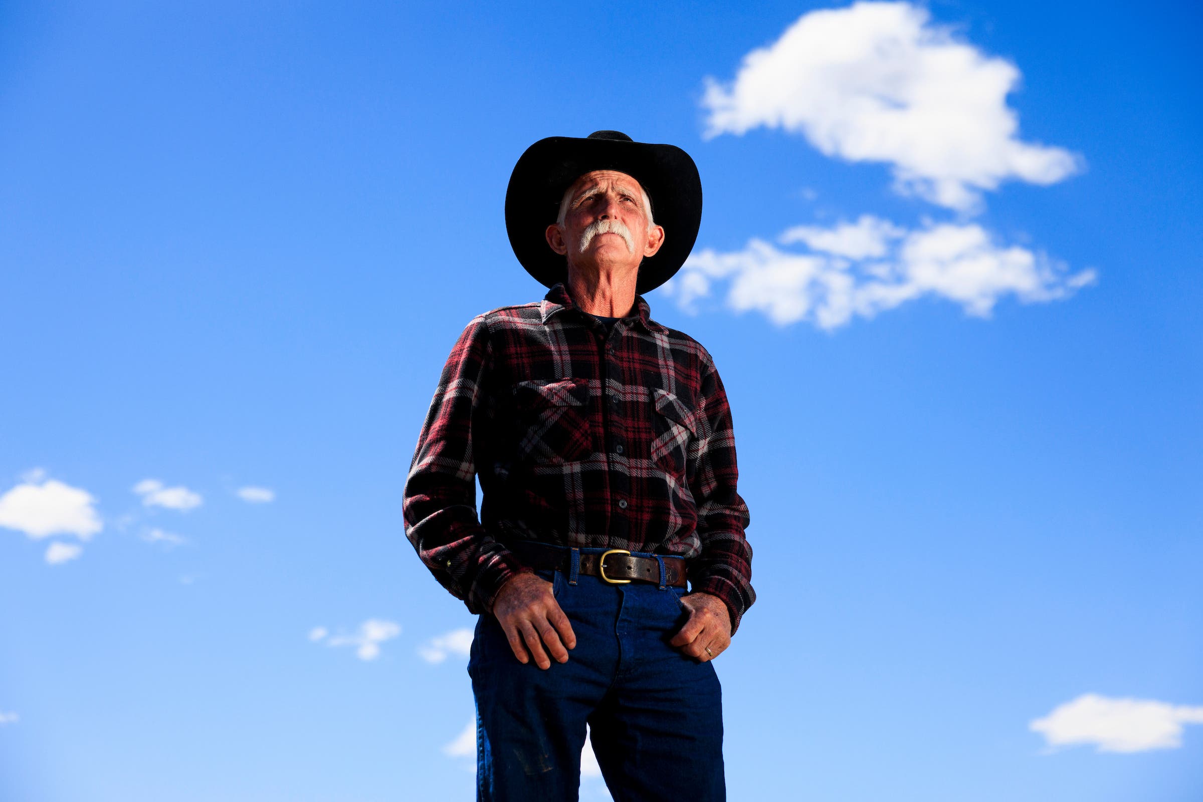 Tracking instructor James Bradley Miller poses for a portrait.