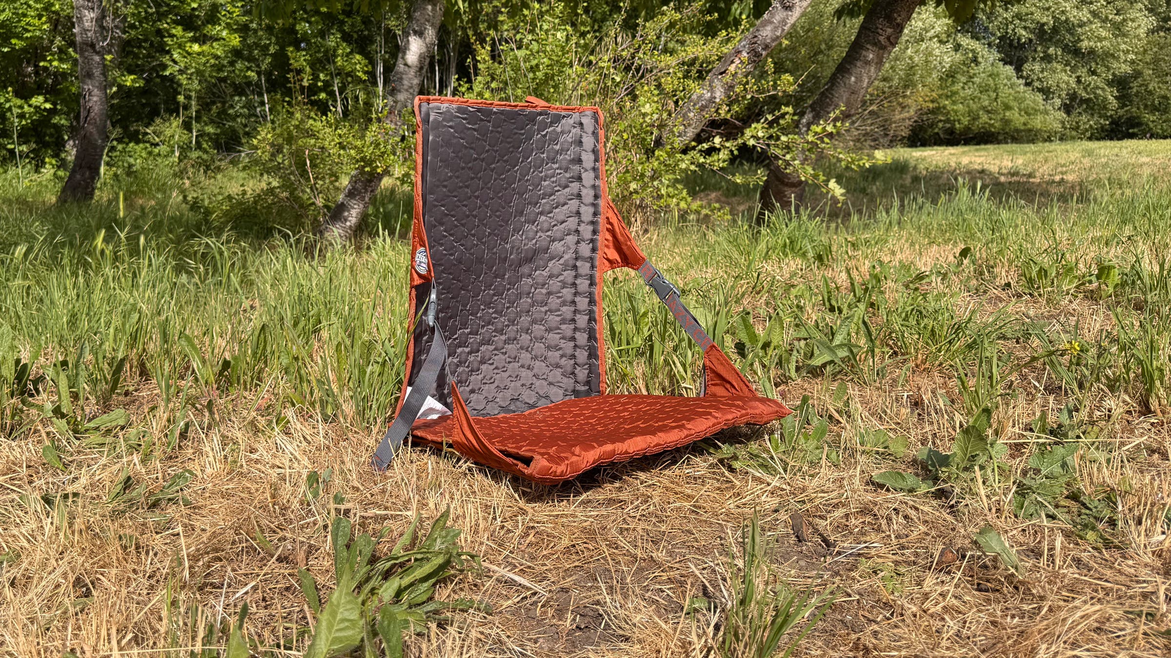 Crazy Creek Hex 2.0 LongBack Chair in the outdoors