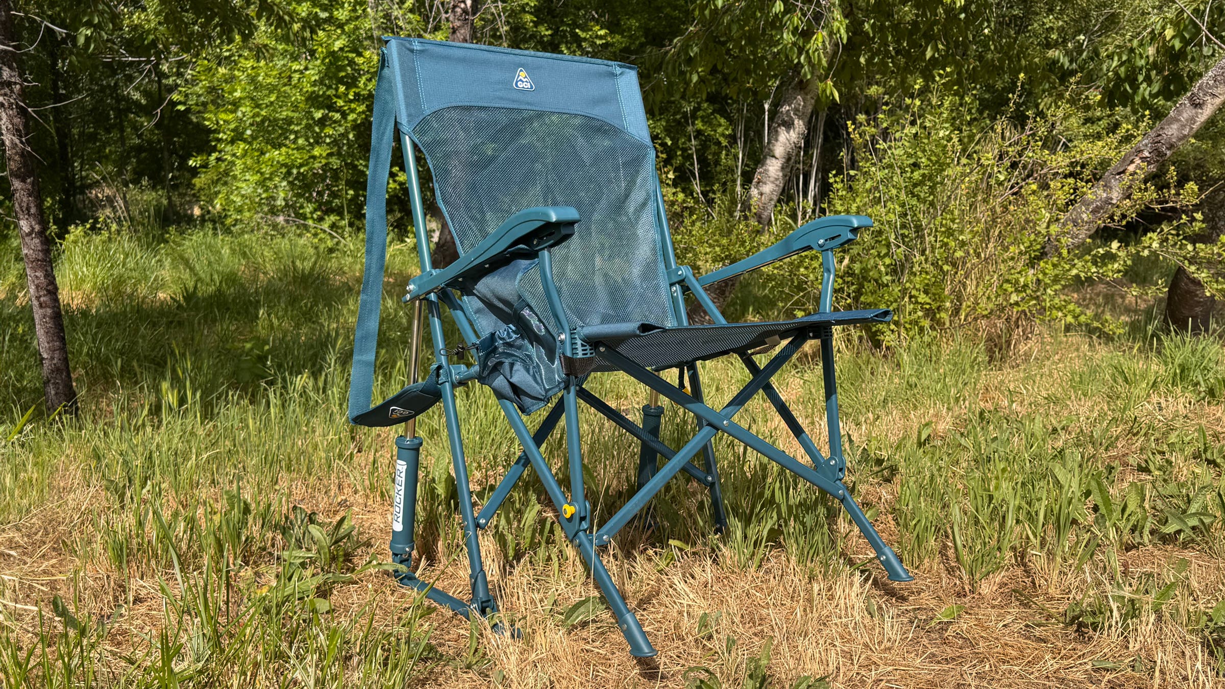 GCI Outdoor Breeze Rocker in the outdoors