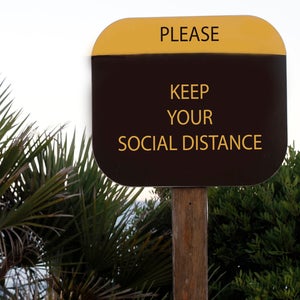 an nps sign reads 