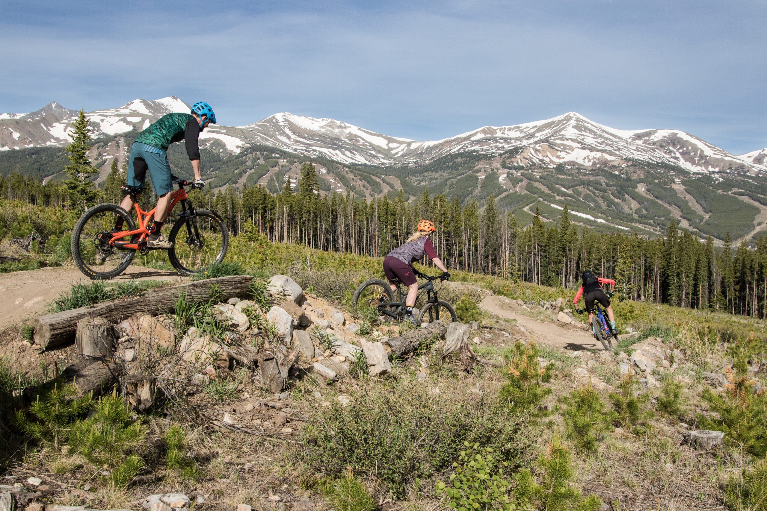 Mountain biking in Breckenridge