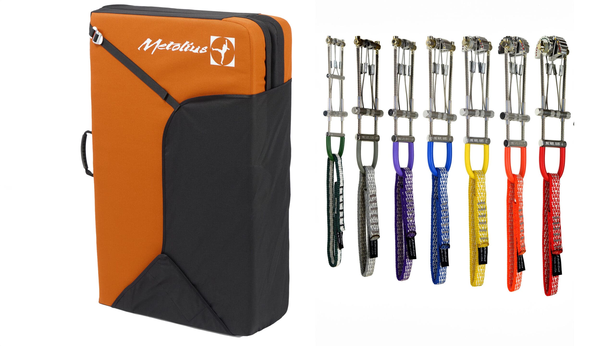 Metolius Climbing Gear and cam set