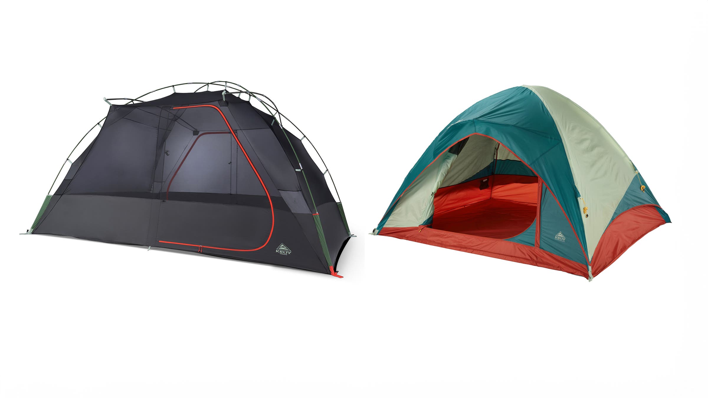Kelty Wireless 8P and Kelty Discovery Basecamp tents