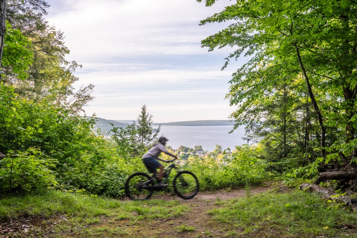 Mountain biking in the Valley Spur area