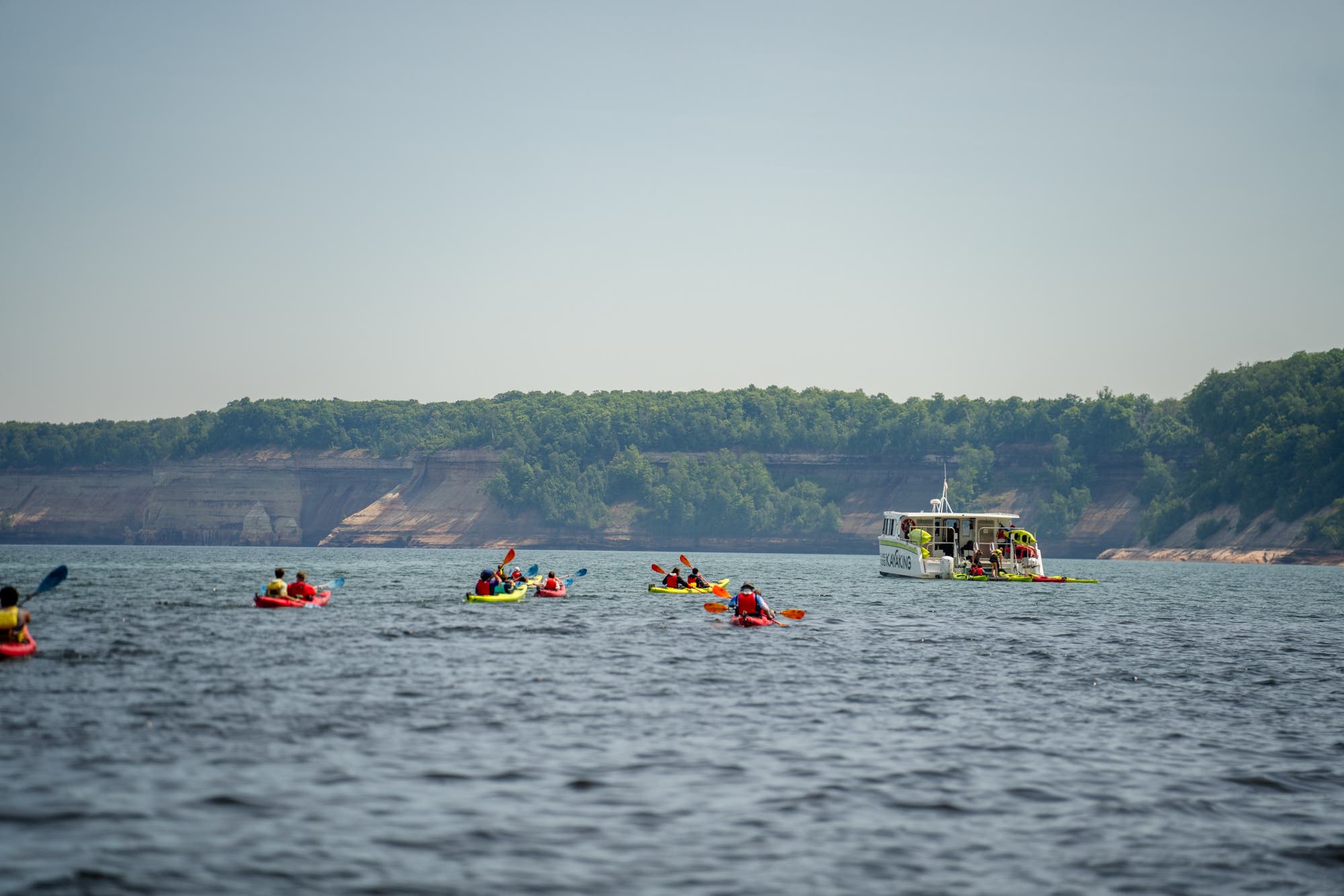 Guided kayak tour