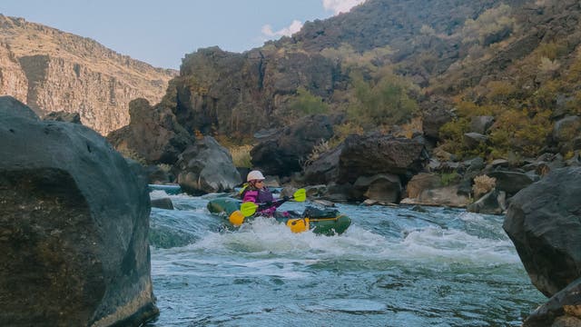 Low Water, No Problem. We Took a Packraft Down One of the Most Remote (and Stunning) Rivers in the West.