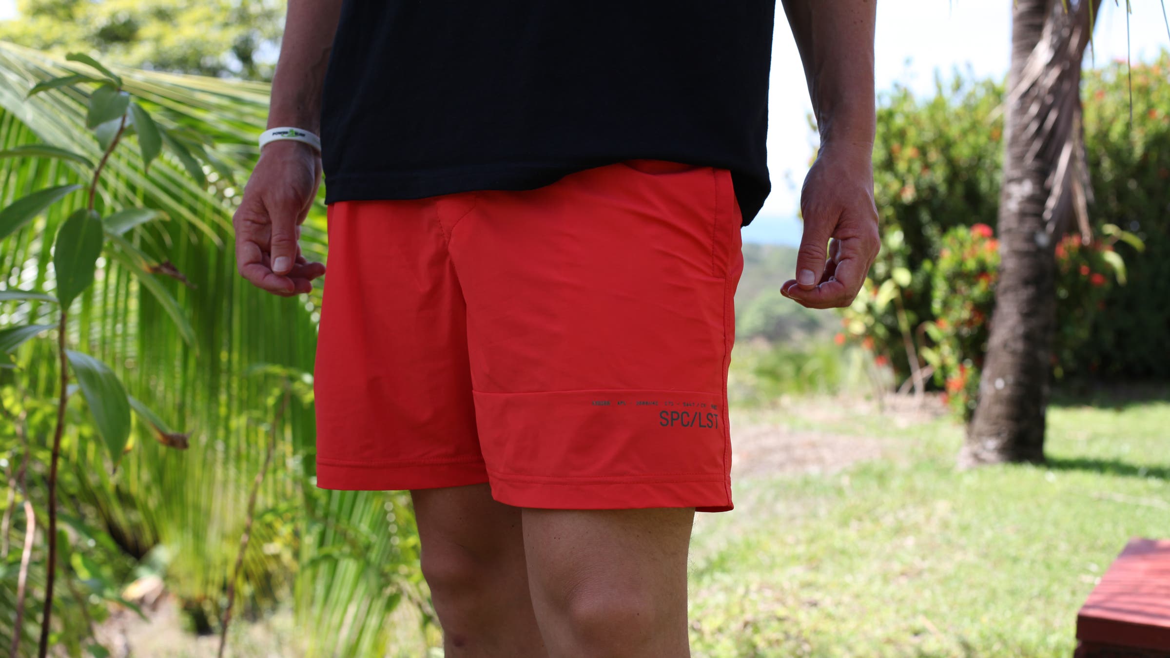 Solstice Short performance swim trunks for men