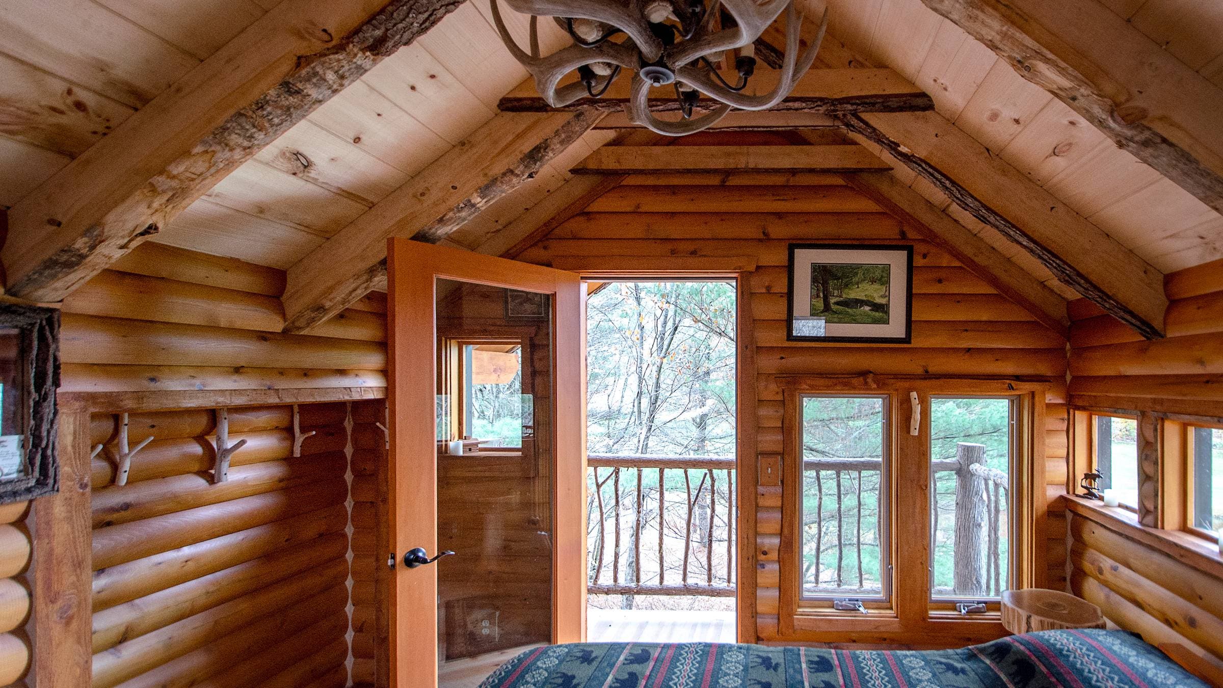 Treehouse at Moose Meadow Lodge, Waterbury, Vermont 