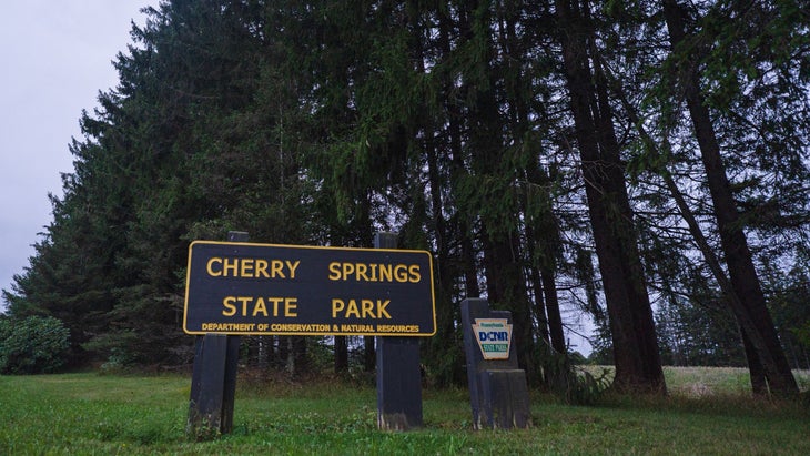 Cherry Springs was one of the first dark-sky parks in the world