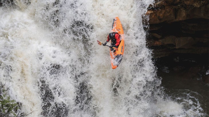 white water kayaking